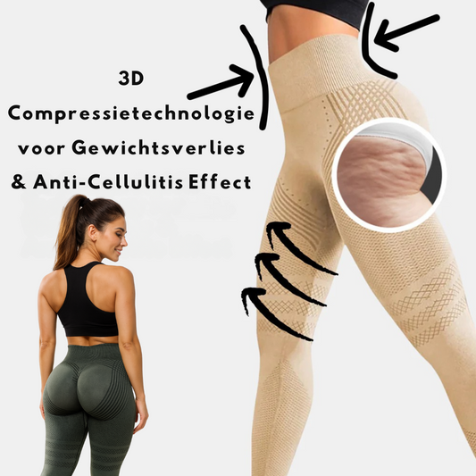 LAVELLA| Innovatieve 3D Anti-Cellulitis Legging